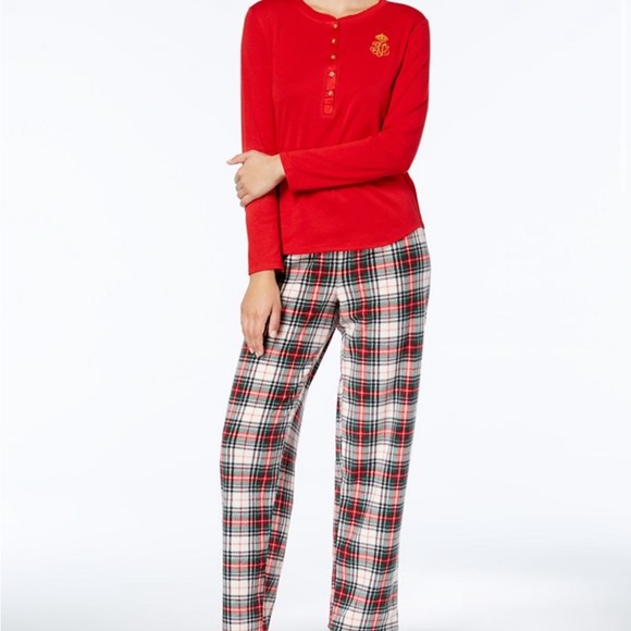 Ralph Lauren Intimates & Sleepwear New Ralph Lauren Holiday 2 Piece